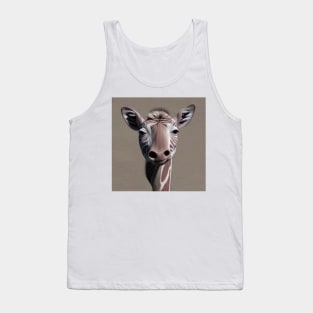 alien giraffe Tank Top